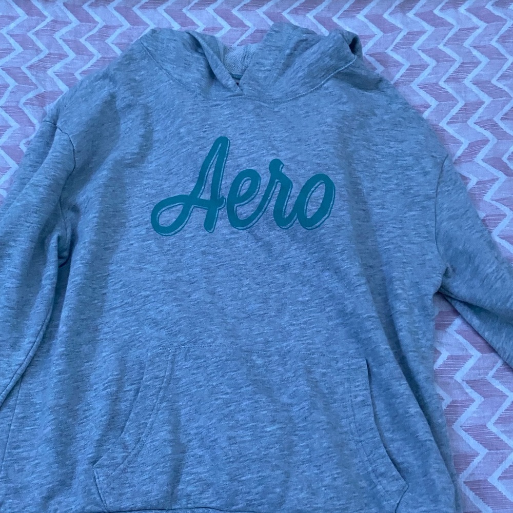 Gray hoodie